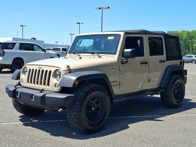 2016 Jeep Wrangler Unlimited Sport