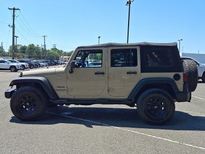 2016 Jeep Wrangler Unlimited Sport