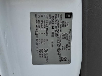 2012 Chevrolet Express Cargo 2500 RWD 2500 135"