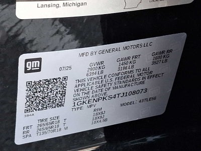 2026 GMC Acadia AT4