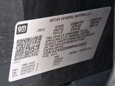 2021 GMC Yukon SLE