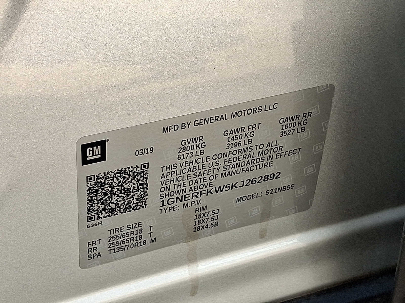 2019 Chevrolet Traverse LS