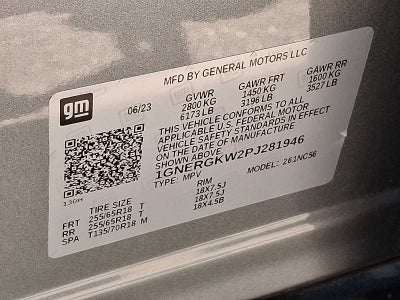 2023 Chevrolet Traverse LT Cloth