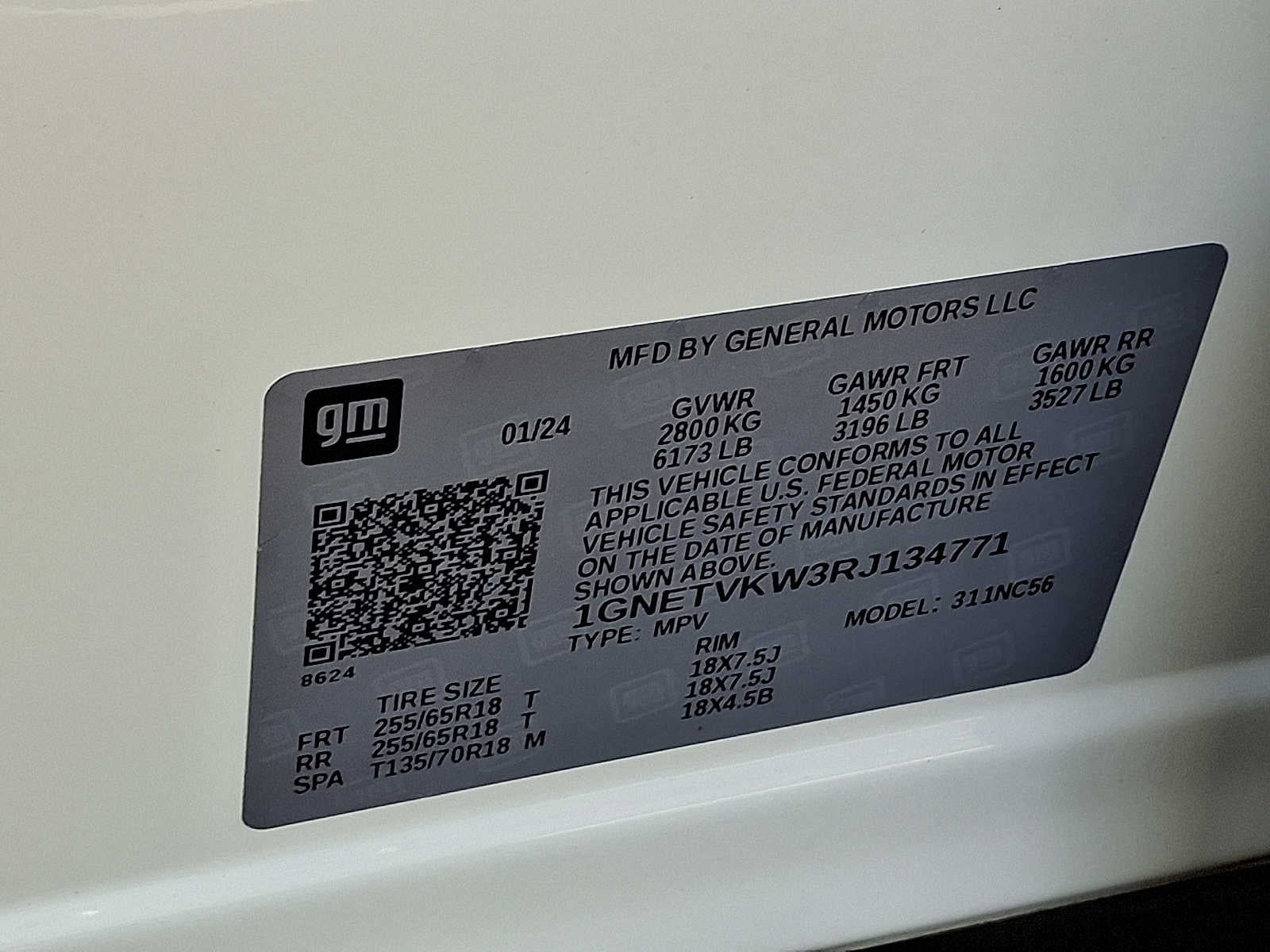2024 Chevrolet Traverse Limited LT Cloth