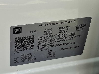 2023 Chevrolet Traverse LT Cloth