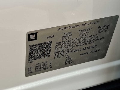 2020 Chevrolet Traverse LT Leather