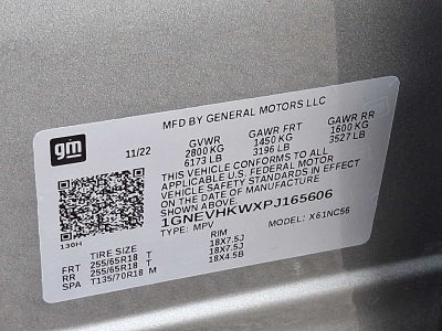 2023 Chevrolet Traverse LT Leather