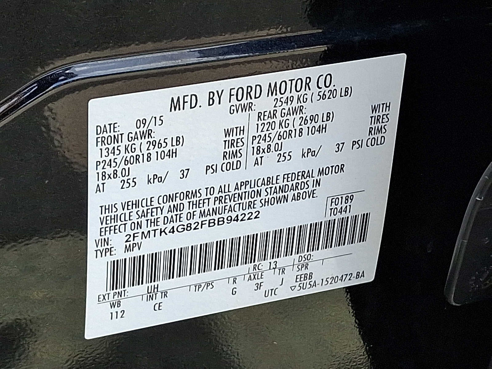 2015 Ford Edge SE