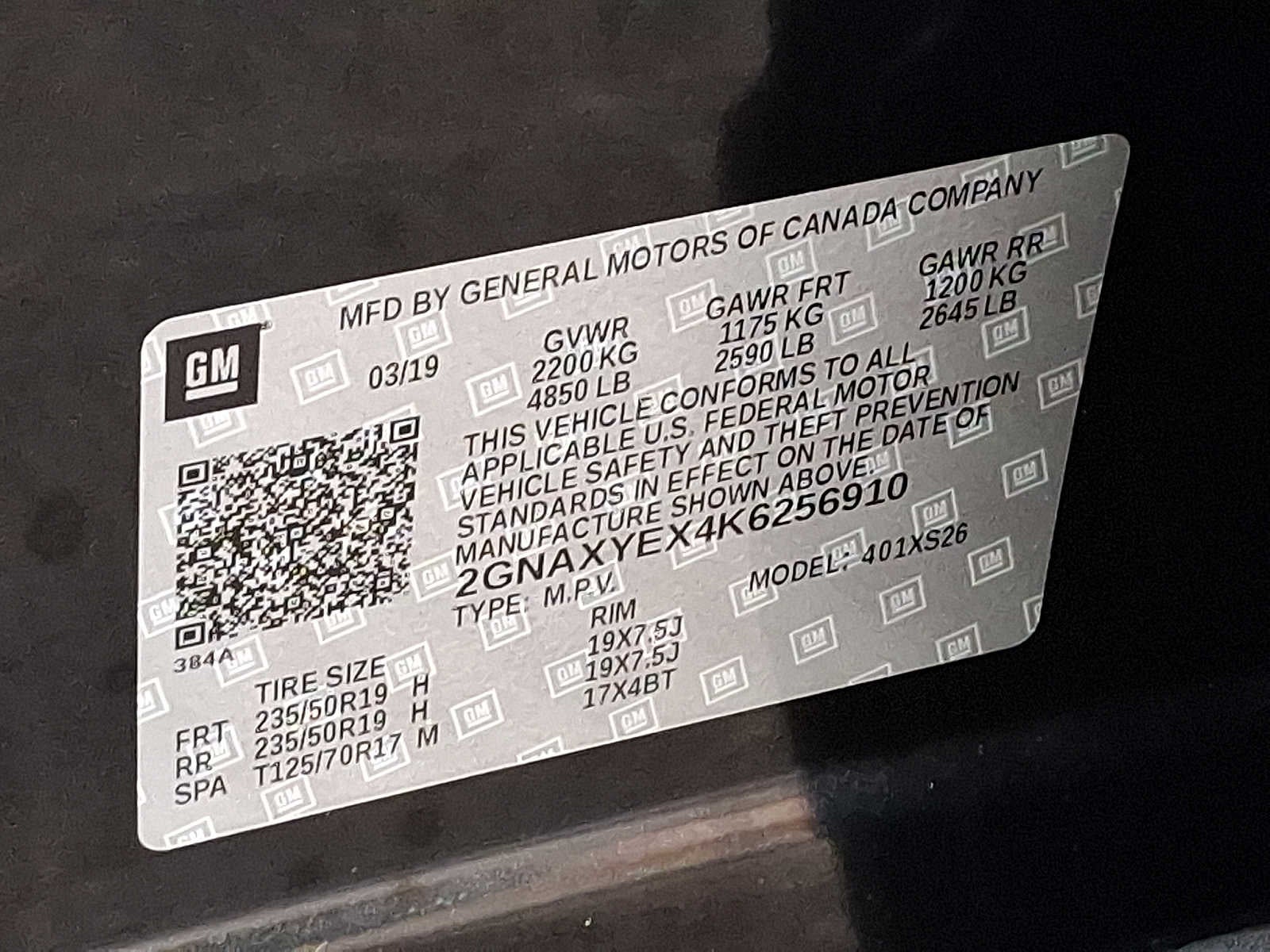 2019 Chevrolet Equinox Premier