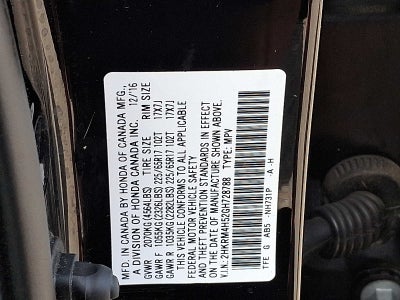 2016 Honda CR-V EX