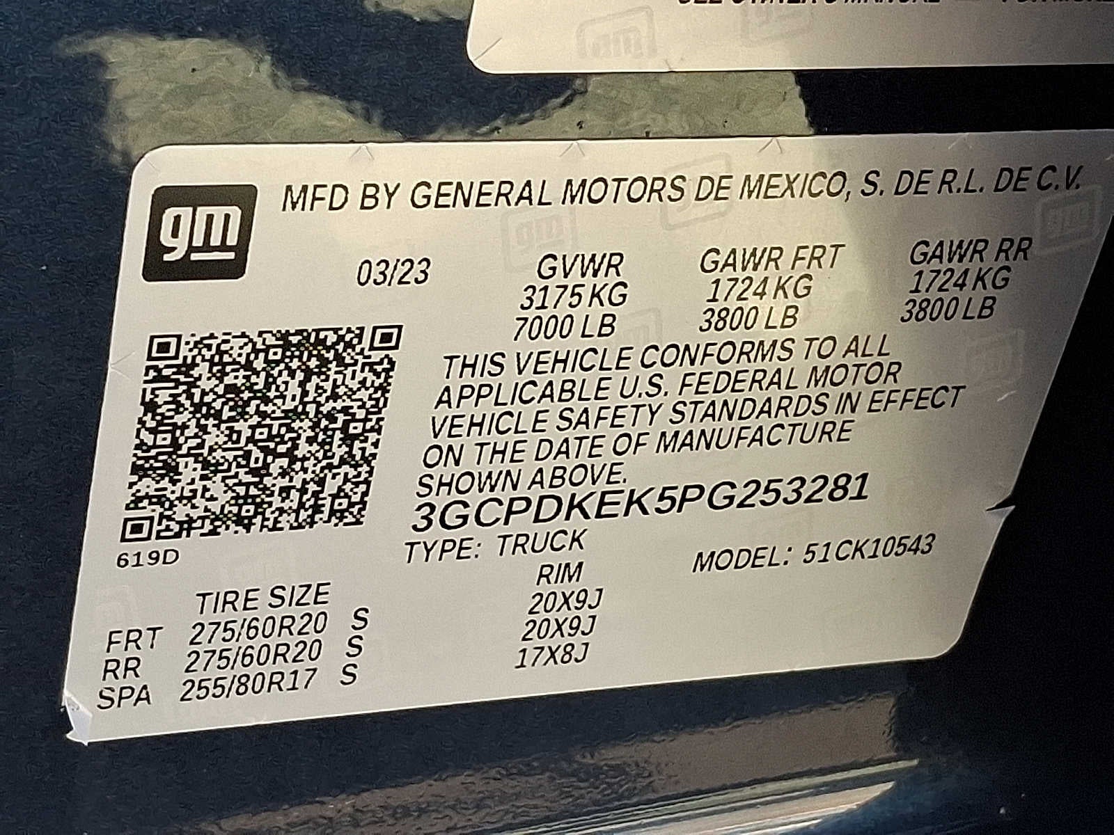 2023 Chevrolet Silverado 1500 LT (2FL)