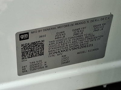 2022 Chevrolet Equinox LT