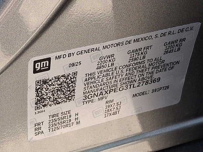 2026 Chevrolet Equinox LT