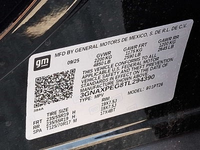 2026 Chevrolet Equinox LT