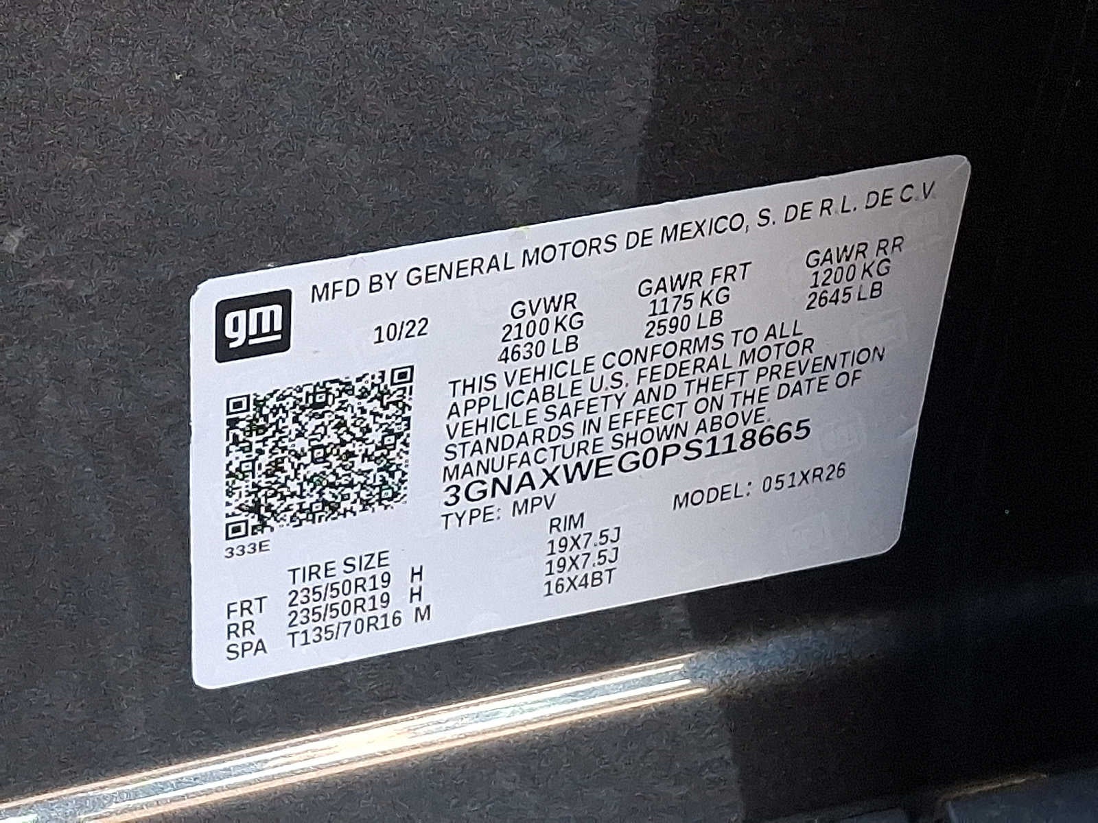 2023 Chevrolet Equinox RS