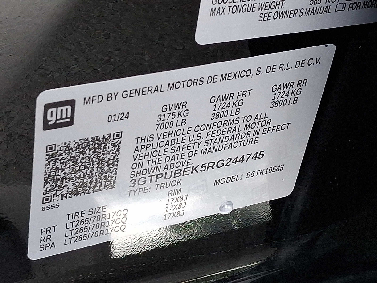 2024 GMC Sierra 1500 SLE