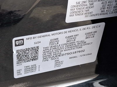 2025 GMC Sierra 1500 SLT