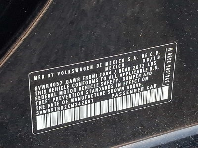 2019 Volkswagen Jetta S