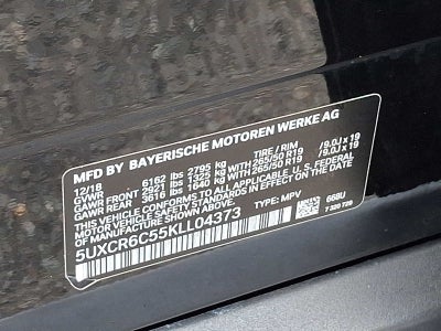 2019 BMW X5 xDrive40i