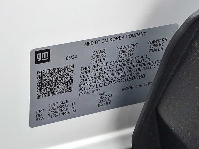 2025 Chevrolet Trax 1RS