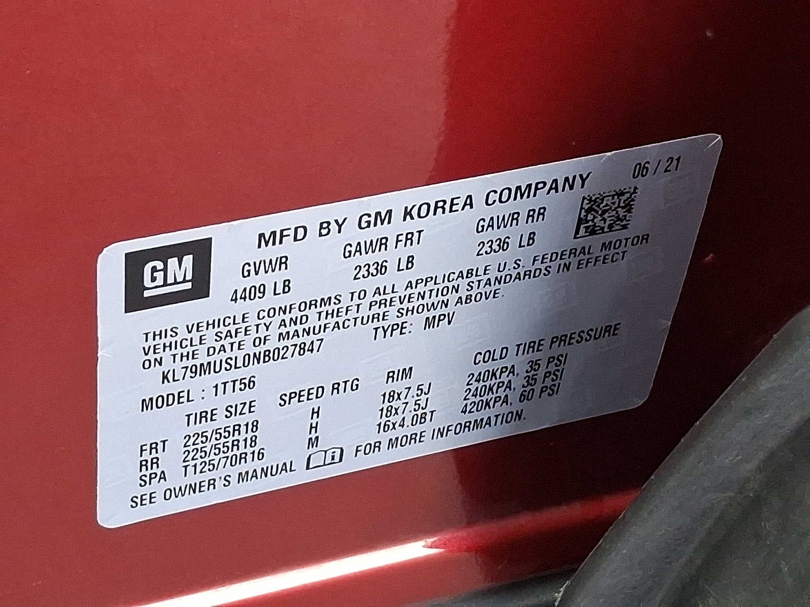 2022 Chevrolet Trailblazer RS