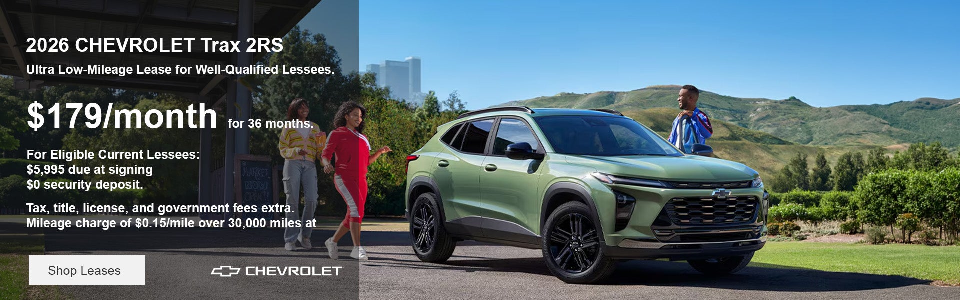 Lease Chevy Trax Union NJ