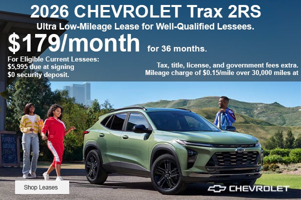 Lowest Chevy Trax Lease Union NJ