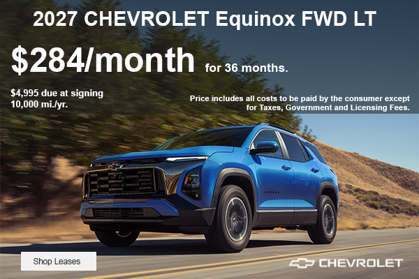 lowest equinox lease in the us