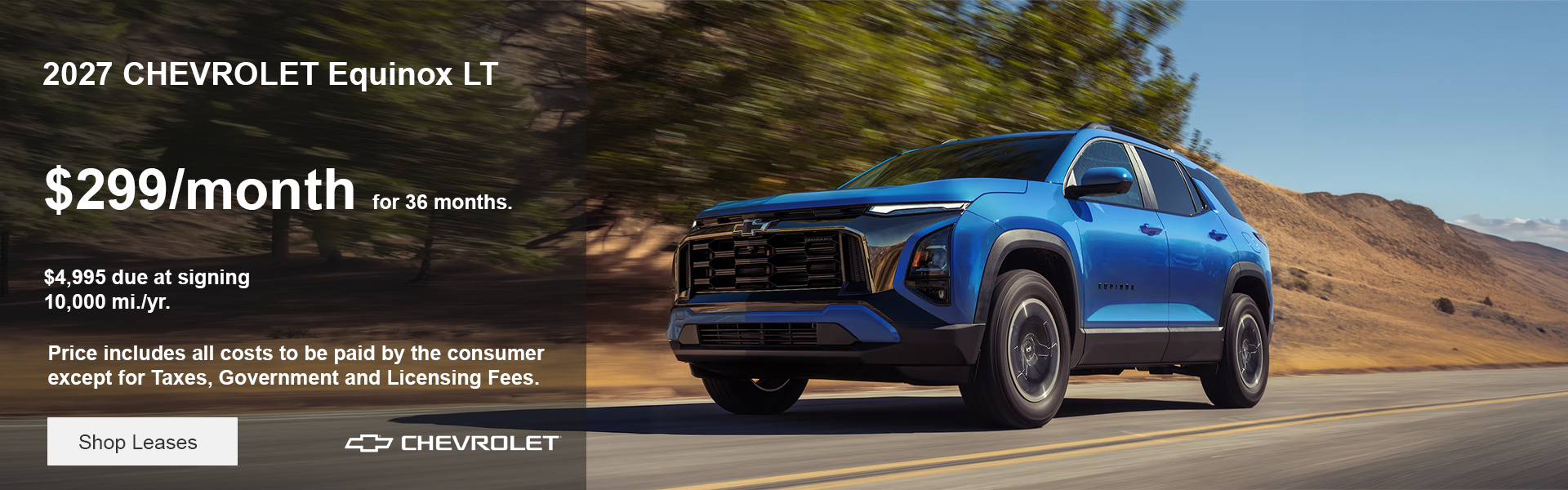 lowest equinox lease in the us 